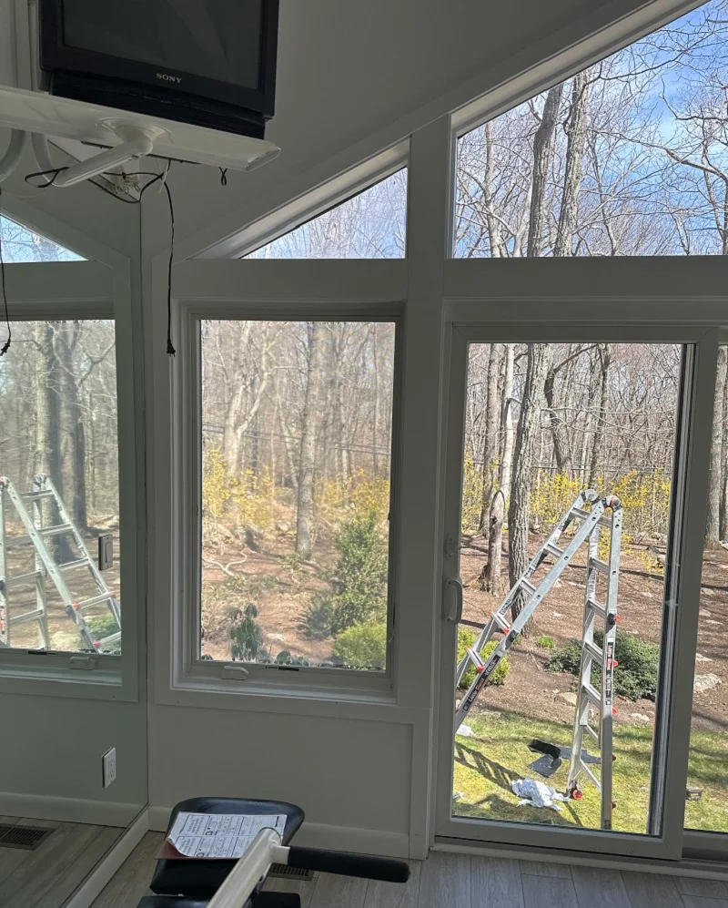 Window Solutions Plus Installed Andersen 400 series casement windows in Guilford, CT